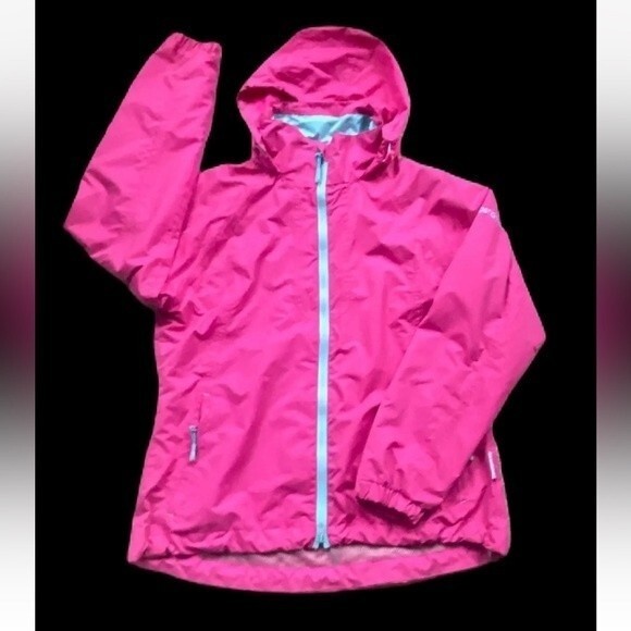 Target Dry Women’s Rain Jacket Pink Size Medium Hoodie  / Code:LDS079 Jessica - Picture 1 of 12